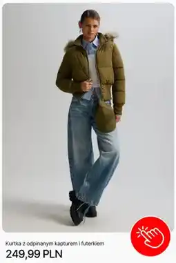 Cropp Kurtka z odpinanym kapturem i futerkiem Cropp oferta