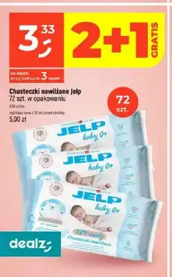 Dealz Chusteczki nawilżane Jelp oferta