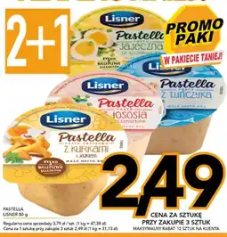 Kupiec Pastella pasta grzybowa z kurkami i jajkiem Lisner oferta