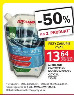 Selgros Płyn do spryskiwaczy zimowy Autoland oferta