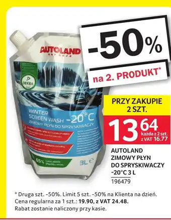 Płyn do spryskiwaczy zimowy Autoland