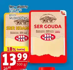 Prim Market Ser gouda w plastrach Mlekovita oferta