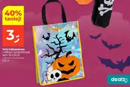 Dealz Torba halloweenowa z efektem holograficznym wym. 35x29 cm oferta