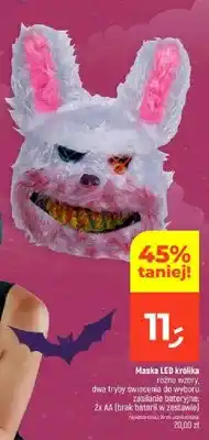 Dealz Maska LED królika oferta