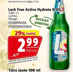 Prim Market Piwo bezalkoholowe Lech Active Hydrate Lychee oferta