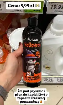 Dino Żel pod prysznic i płyn do kąpieli 2w1 Melado Halloween Straaaszna pomarańcza oferta