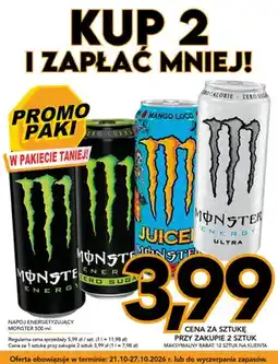 Kupiec Napój energetyzujący Monster Energy Ultra oferta
