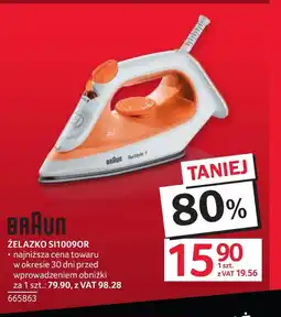 Selgros Żelazko Braun oferta