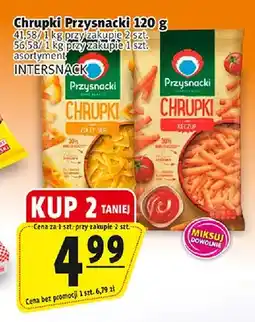 Prim Market Chrupki Przysnacki żółty ser Intersnack oferta