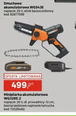 Leroy Merlin Minipilarka akumulatorowa WG326E.2 Worx oferta