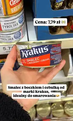 Dino Smalec z boczkiem i cebulką Krakus oferta