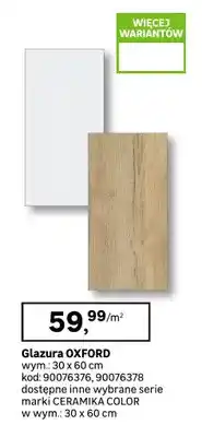 Leroy Merlin Glazura Oxford 30x60 cm Ceramika Color oferta