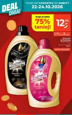 Dealz Żel do prania Der Waschkönig Dark & Black oferta