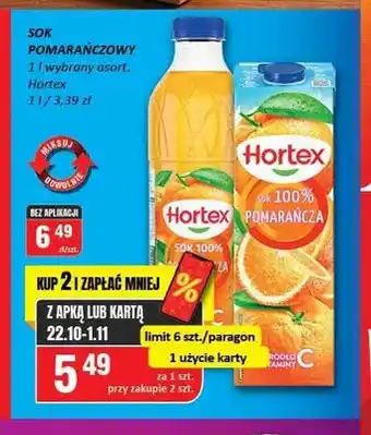 Sok pomarańczowy Hortex