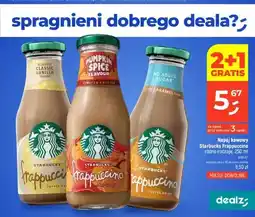 Dealz Napój kawowy Starbucks Frappuccino classic vanilla oferta