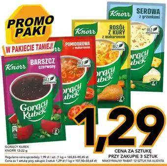 Zupa Gorący Kubek barszcz czerwony Knorr