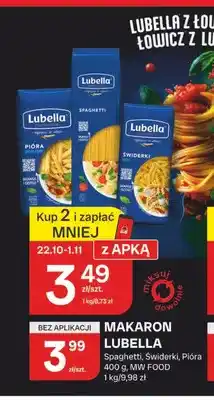 Chorten Makaron Lubella spaghetti oferta