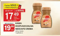 Chorten Kawa rozpuszczalna Nescafe Crema oferta