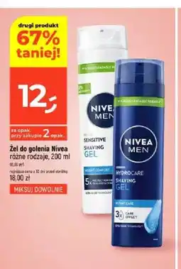 Dealz Żel do golenia Nivea oferta