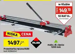 Leroy Merlin Przecinarka ręczna Rubi oferta