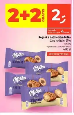 Dealz Rogalik z nadzieniem Milka oferta
