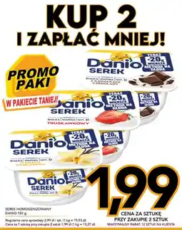 Kupiec Serek homogenizowany Danio truskawkowy oferta