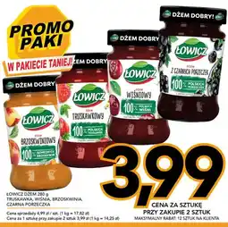 Kupiec Dżem z czarnej porzeczki Łowicz oferta