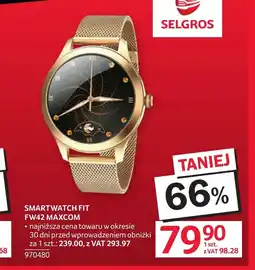 Selgros Smartwatch Maxcom oferta