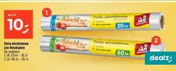 Dealz Folia aluminiowa Jan Niezbędny 20 m oferta
