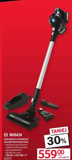 Selgros Odkurzacz Bosch oferta