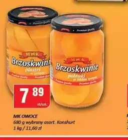 Chorten Brzoskwinie w puszce MK oferta