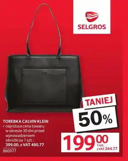 Selgros Torebka Calvin Klein oferta