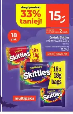Dealz Cukierki Skittles 18-pak oferta