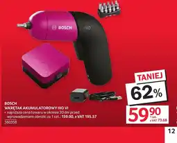 Selgros Wkrętak akumulatorowy Bosch oferta