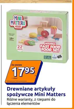Action Drewniane artykuły spożywcze Mini Matters oferta