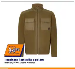 Action Rozpinana kamizelka z polaru oferta