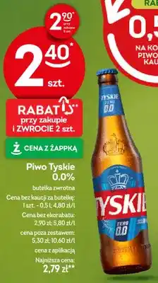 Żabka Piwo bezalkoholowe Tyskie oferta