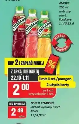 Chorten Napój Tymbark oferta