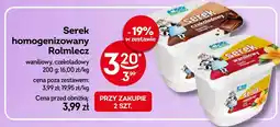 Żabka Serek homogenizowany Rolmlecz waniliowy oferta