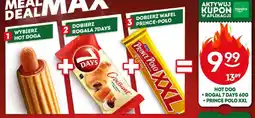Żabka Zestaw Hot Dog + rogal 7 Days 60 g + Prince Polo XXL oferta