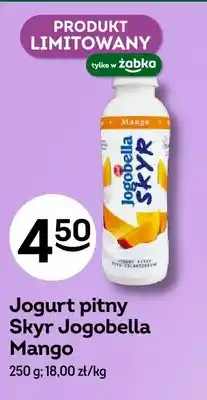 Żabka Jogurt pitny Skyr Jogobella Mango oferta