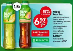 Żabka Napój Fuze Tea green tea citrus oferta