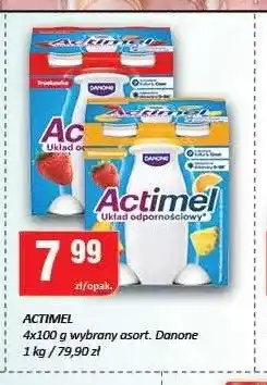 Chorten Napój jogurtowy Actimel 4-pak Danone oferta