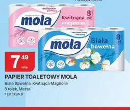 Chorten Papier toaletowy Mola Biała Bawełna 8-pak oferta