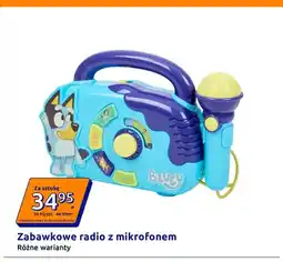 Action Zabawkowe radio z mikrofonem Bluey oferta