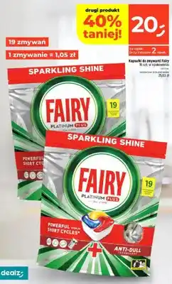 Dealz Kapsułki do zmywarki Fairy oferta