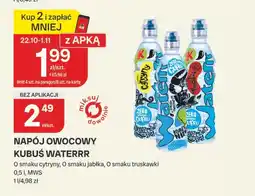 Chorten Napój owocowy Kubuś Waterrr o smaku cytryny oferta
