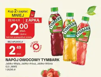 Napój owocowy jabłko-mięta Tymbark