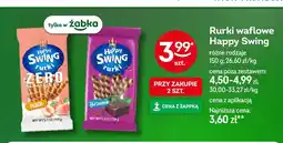 Żabka Rurki waflowe Happy Swing Zero Peach oferta