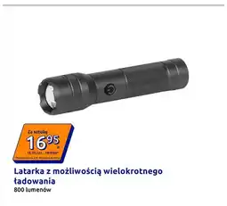 Action Latarka z możliwością wielokrotnego ładowania 800 lumenów oferta
